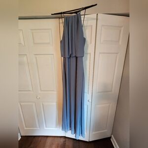 Bill Levkoff Slate Blue Dress Size 8